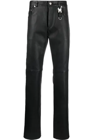 1017 ALYX 9SM Straight-leg leather trousers