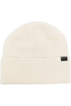 Woolrich Cashmere ribbed beanie hat