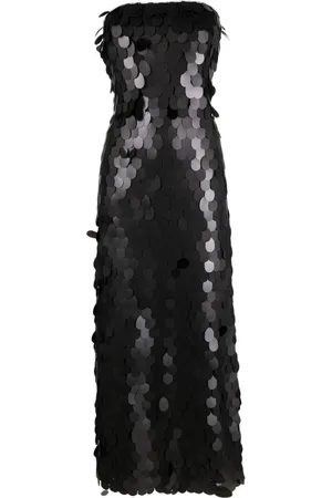 ROTATE Sequin-embellished maxi dress