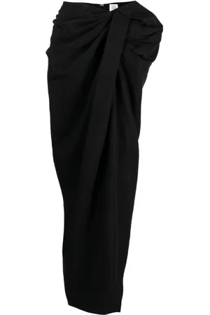 Rosie Assoulin Rosebud draped maxi skirt
