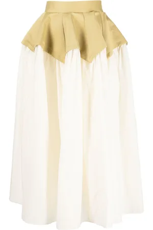 Rosie Assoulin Flying Buttresses A-line skirt