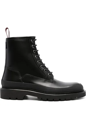 Paul Smith Logo-tag leather boots