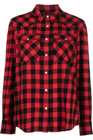 Woolrich Checked cotton flannel shirt