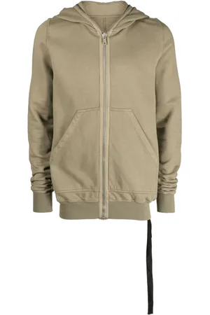 Rick Owens Zip-up cotton hoodie
