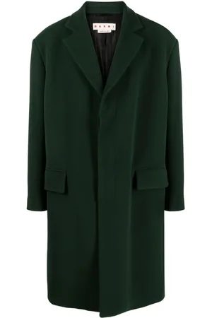 Marni Notched-lapels single-breast peacoat