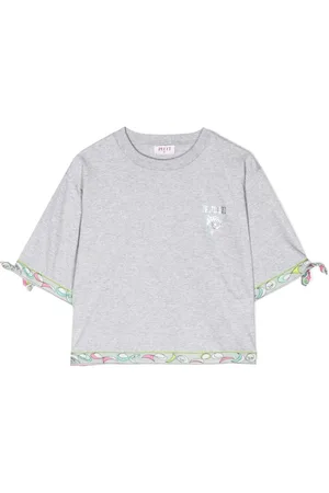 PUCCI Junior Logo-print cotton T-shirt