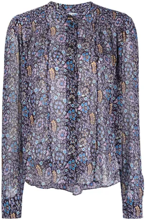 Marant Etoile Noeline floral-print shirt