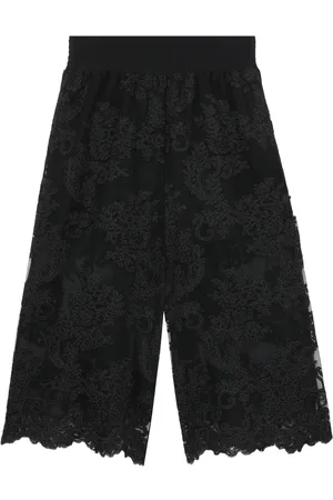 Simone Rocha Floral-lace shorts