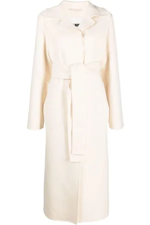 Jil Sander Belted single-breasted cashmere coat