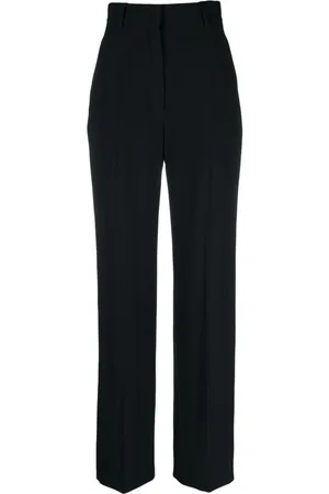 Alexander McQueen High-waisted straight-leg trousers