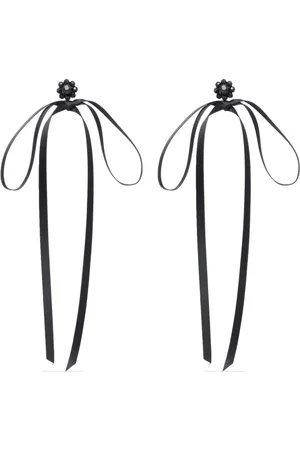 Simone Rocha Ribbon-bow earrings