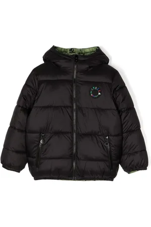 Stella McCartney Logo-patch padded jacket