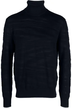 Missoni Zigzag print roll-neck jumper