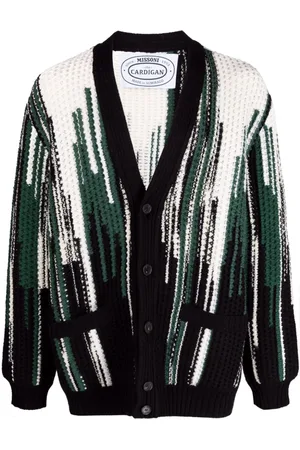 Missoni Graphic-print buttoned cardigan