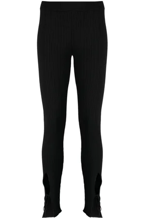 Tom Ford Pinstriped lace-up trousers