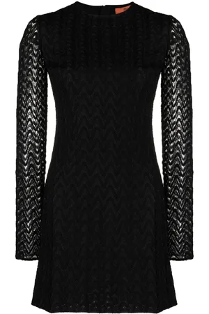 Missoni Zigzag-woven mini dress