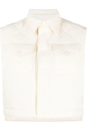 Ralph Lauren Diamond-quilted cropped gilet