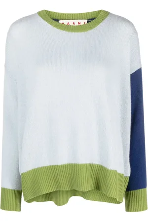 Marni Colour-block panelled jumper