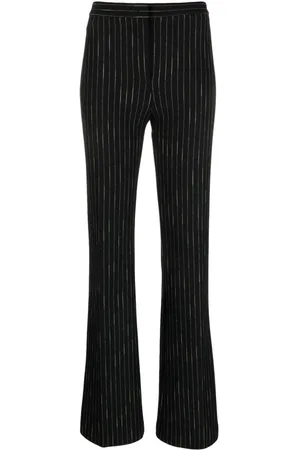 Pinko Pinstriped flared tailored trousers