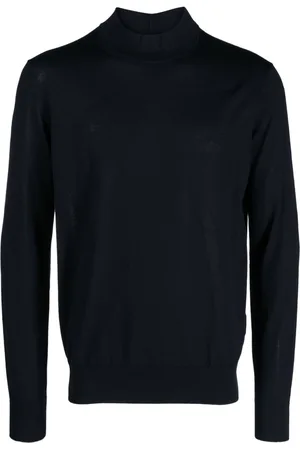 Giorgio Armani Mock-neck virgin wool jumper