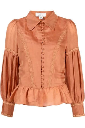 We Are Kindred Primrose ruffle-detail blouse