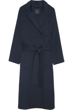 ANINE BING Dylan double-breasted maxi coat