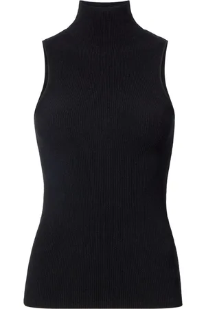 Proenza Schouler Matte ribbed-knit sleeveless top