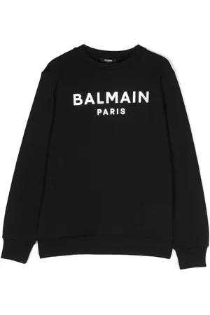 Balmain Logo-print cotton sweatshirt