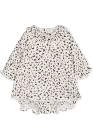 DOUUOD KIDS Cometa floral-print romper