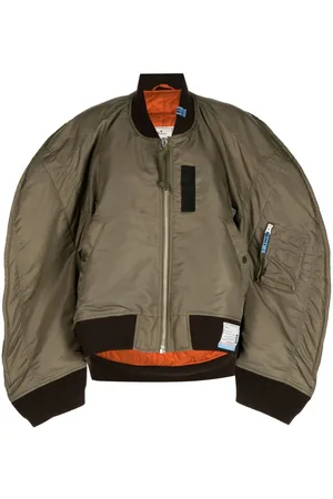 Maison Mihara Yasuhiro Zip-up padded bomber jacket