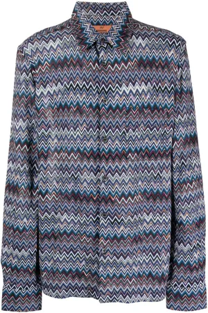 Missoni Zigzag-pattern long-sleeved shirt