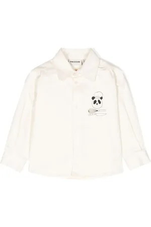 Mini Rodini Long-sleeve cotton shirt