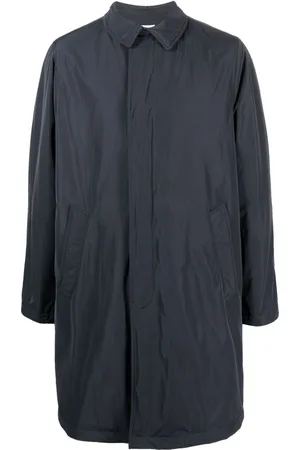 Aspesi Single-breasted padded raincoat