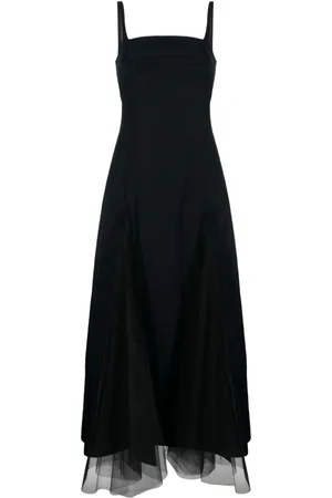 Molly Goddard Odell tulle-inserts midi dress