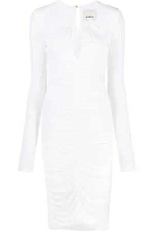 Isabel Marant Cut-out ruched midi dress