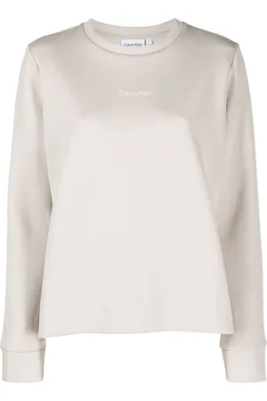 Calvin Klein Micro logo cotton sweatshirt