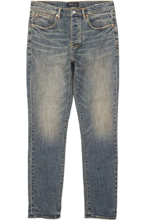 Purple Brand Washed straight-leg jeans