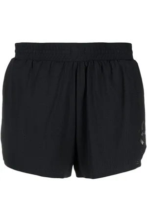 Y-3 Logo-print running shorts