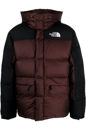 The North Face Himalayan logo-embroidered down jacket