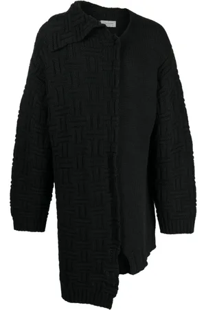 YOHJI YAMAMOTO Asymmetric wool jumper
