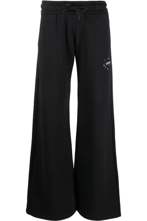 OFF-WHITE Logo-print cotton track pants