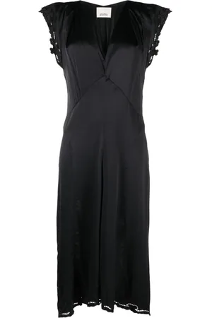 Isabel Marant Jordina satin midi dress