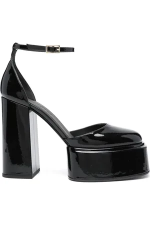 3Juin Platform leather pumps