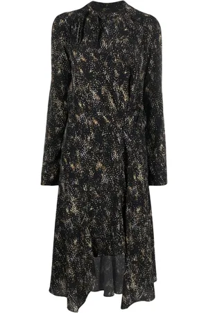 Isabel Marant Printed silk midi dress