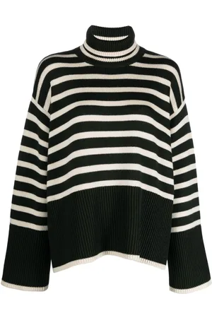 Totême Striped wool-cotton jumper