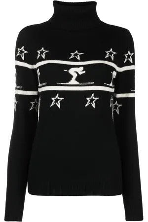 Perfect Moment Little Skier intarsia wool jumper