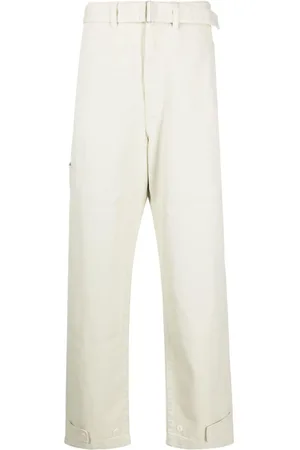LEMAIRE Belted straight-leg jeans