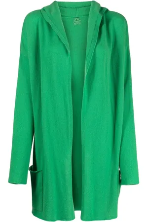 Teddy Cashmere Napoli hooded cashmere cardigan