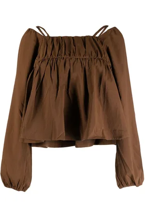 tout a coup Flared-hem blouse