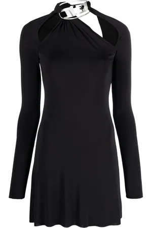 Diesel Logo-plaque minidress